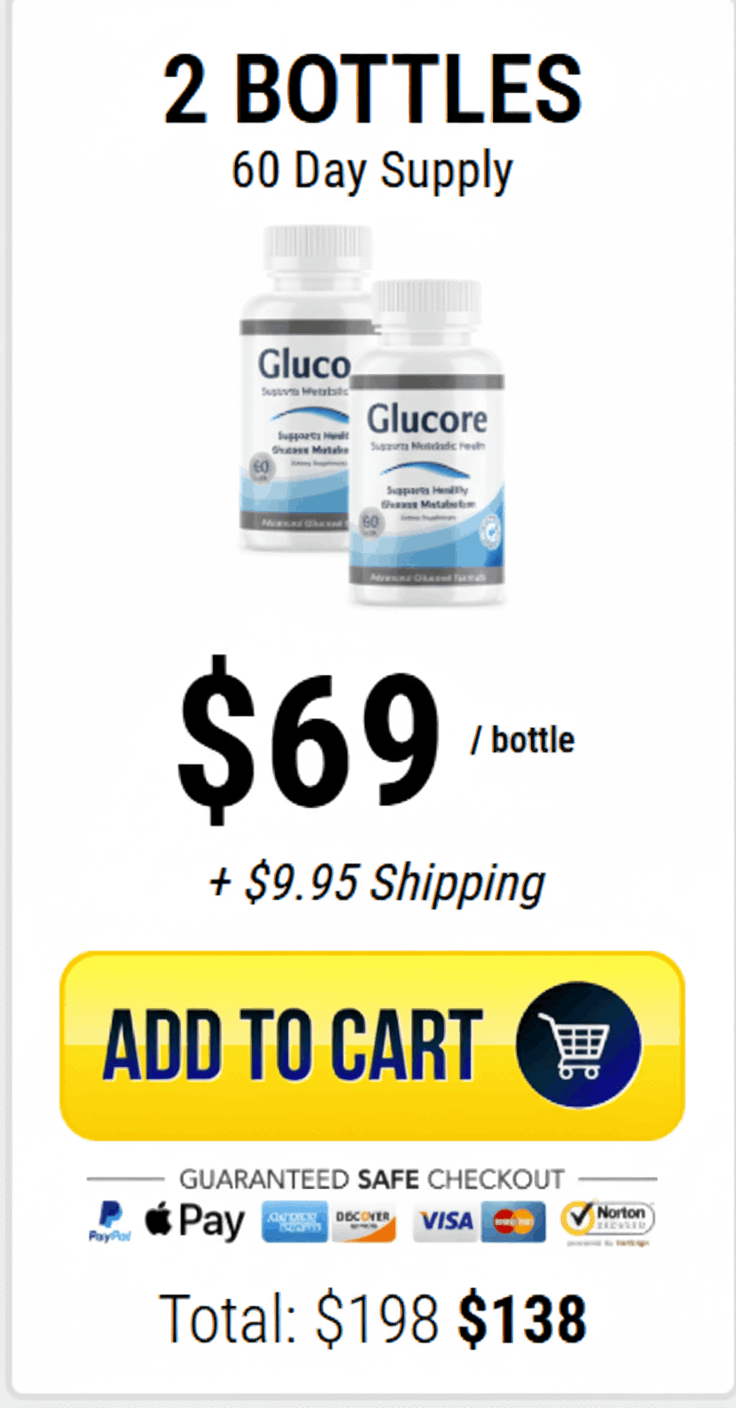 Glucore  60-day supply – order now