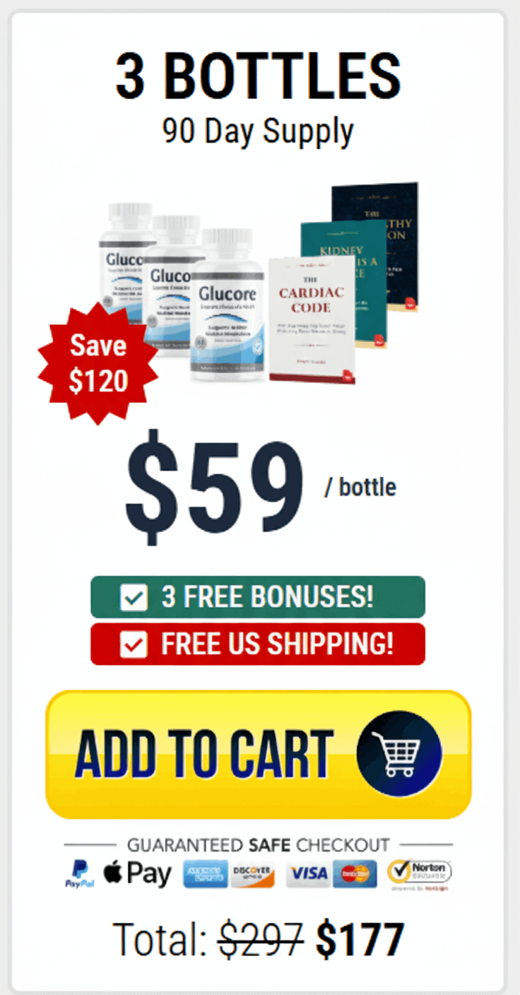 Glucore  90-day – order now